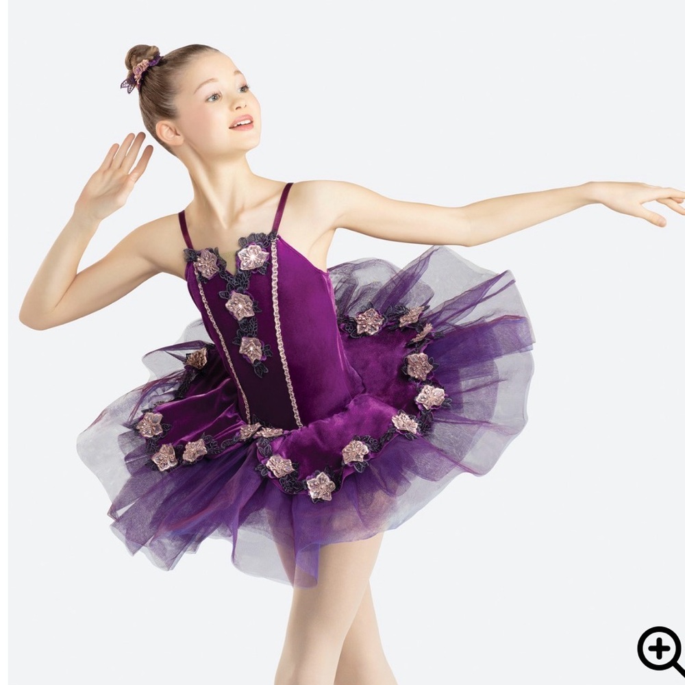 Purple Ballet Tutu Costume for Kids